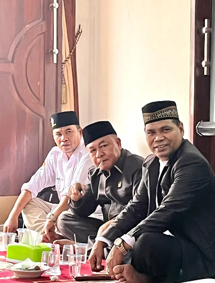 Ketua FKDT Lebak Dedi Sumito mendampingi Ketua FKDT Provinsi Banten Muhsinin dan Ketua FKDT Kota Cilegon A Jazuli.