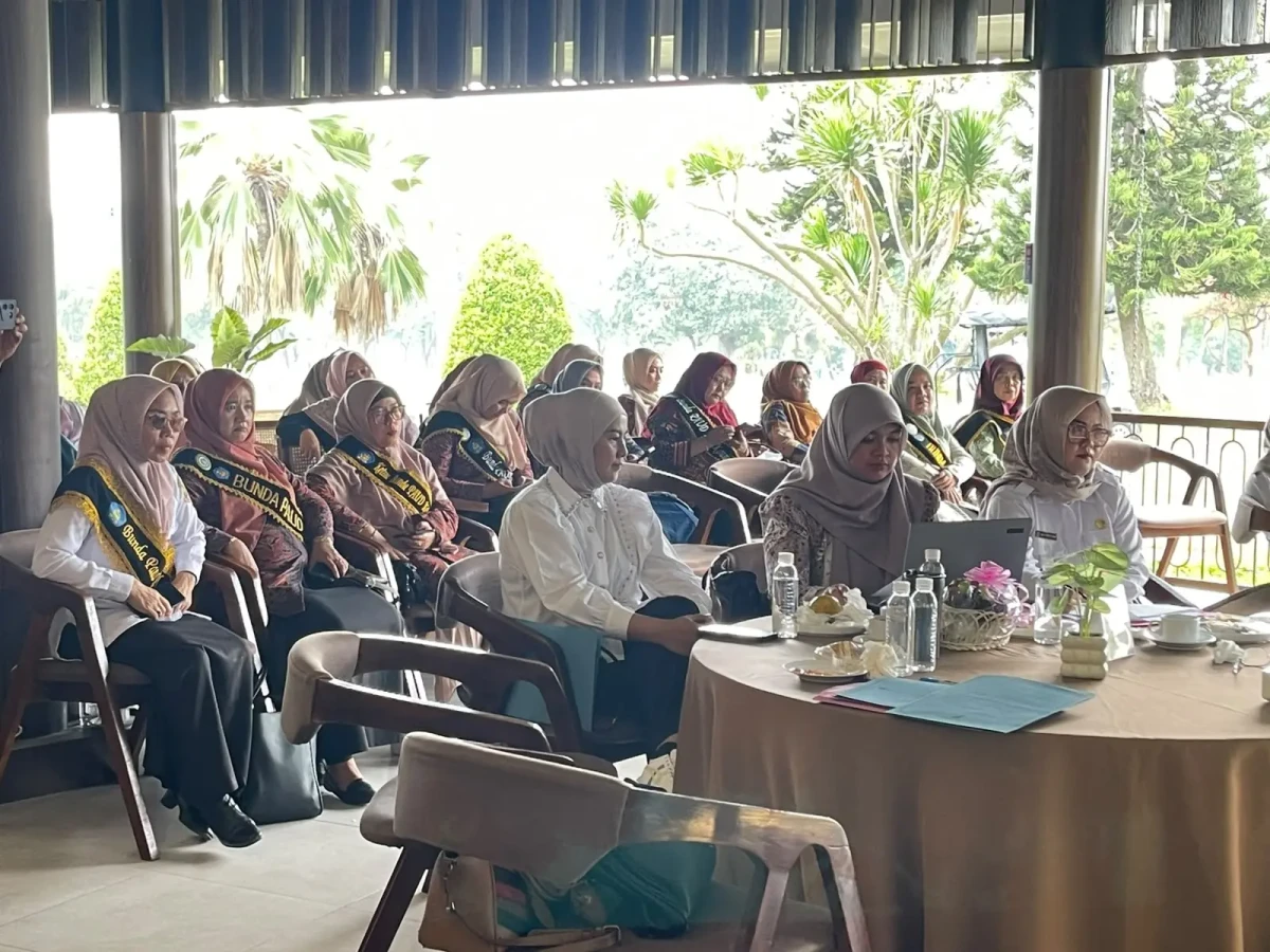 Bunda Paud se-Kota Cilegon dikumpulkan.