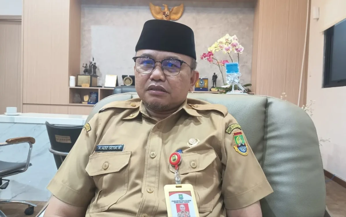 Sekda Kota Cilegon Aziz Setia Ade Putra 