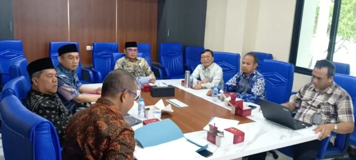 Persiapan pemilihan pimpinan BAZNAS Kota Cilegon digodok.