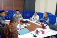 Persiapan pemilihan pimpinan BAZNAS Kota Cilegon digodok.