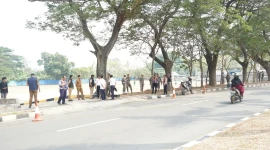 Kawasan Bonakarta, Kota Cilegon dipantau.