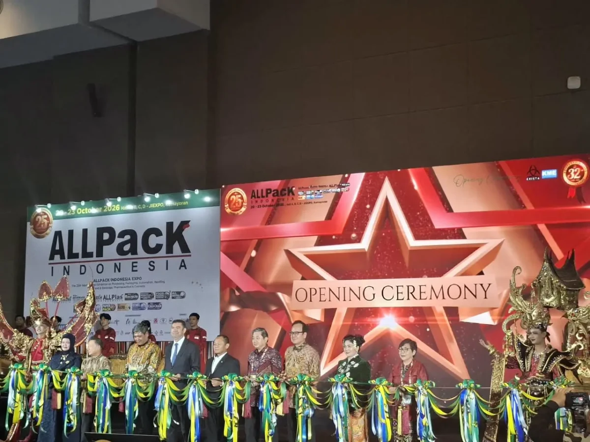 Opening Ceremony ALLPack Indonesia 2026 (Foto: Adelia/Koransatu)