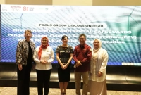 Sesi foto bersama Kementerian Perencanaan Pembangunan Nasional/Badan Perencanaan Pembangunan Nasional (Kementerian PPN/Bappenas) bersama KONEKSI (Foto: Ist)