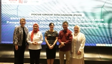 Sesi foto bersama Kementerian Perencanaan Pembangunan Nasional/Badan Perencanaan Pembangunan Nasional (Kementerian PPN/Bappenas) bersama KONEKSI (Foto: Ist)